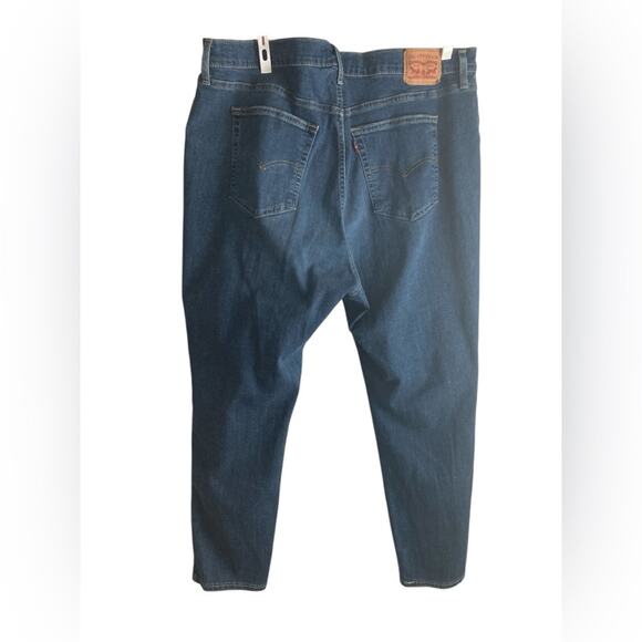 Women's Levi’s size 22W jeans Plus Size 721 High-Rise Skinny Jeans irregular - Picture 7 of 11